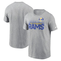 Los Angeles Rams Local Essential T-Shirt - Heather Gray T-shirts