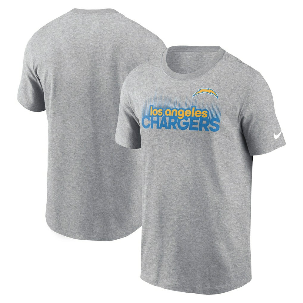 Los Angeles Chargers Local Essential T-Shirt - Heather Gray T-shirts