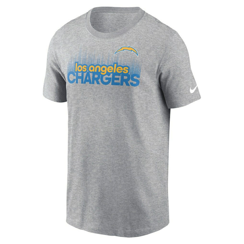 Los Angeles Chargers Local Essential T-Shirt - Heather Gray T-shirts