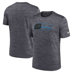 Carolina Panthers Velocity Jock Tag Performance T-Shirt - Black T-shirts