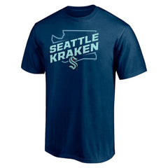 Seattle Kraken Fanatics Block Party Push Ahead T-Shirt - Deep Sea Blue | US 202688316