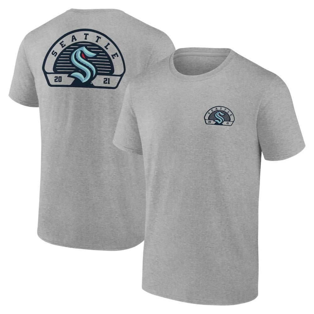 Seattle Kraken Fanatics Valor T-Shirt - Gray | US 202688344