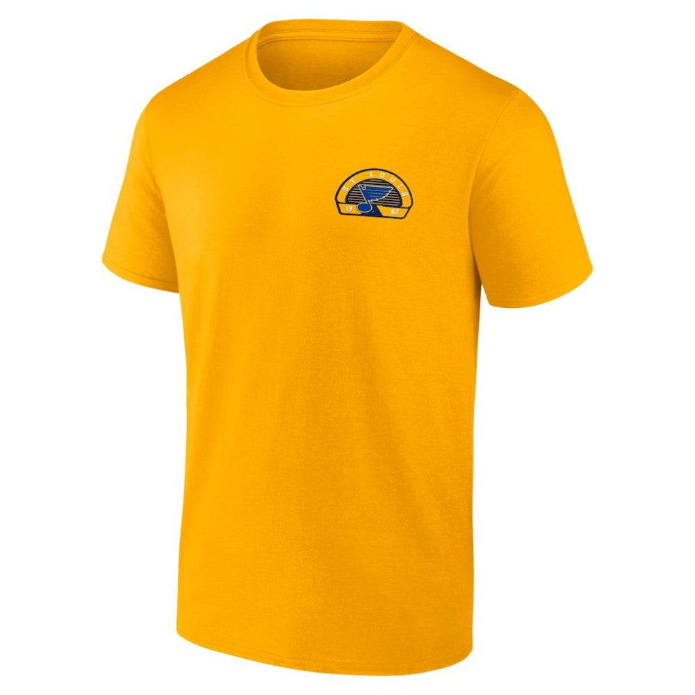 St. Louis Blues Fanatics Valor T-Shirt - Gold | US 202688345
