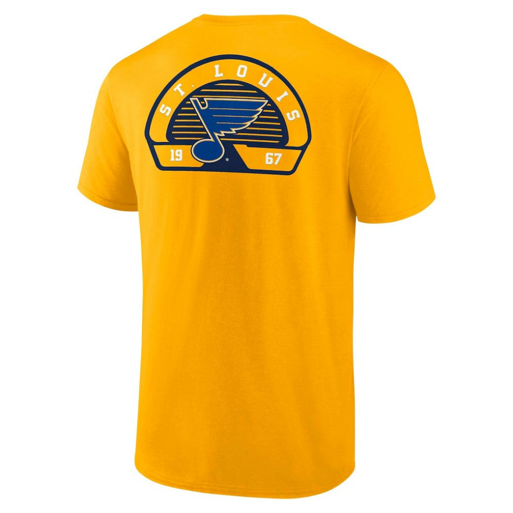 St. Louis Blues Fanatics Valor T-Shirt - Gold | US 202688345