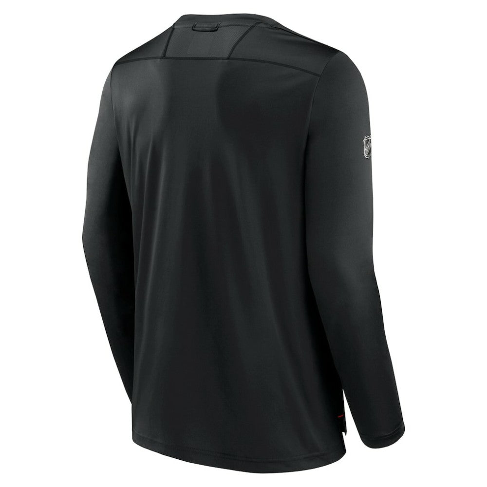 Ottawa Senators Fanatics Authentic Pro Tech Long Sleeve T-Shirt - Black | US 202688397