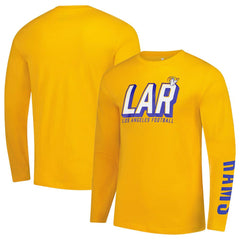 Los Angeles Rams Long Sleeve T-Shirt - Gold T-shirts