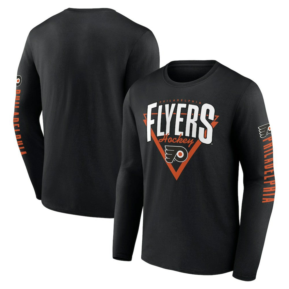 Philadelphia Flyers Fanatics Headline Long Sleeve T-Shirt - Black | US 202688629
