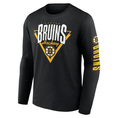 Boston Bruins Fanatics Headline Long Sleeve T-Shirt - Black | US 202688636