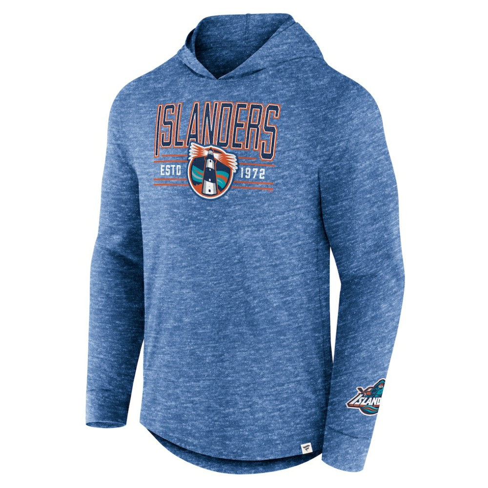 New York Islanders Fanatics Slub Pullover Hoodie - Heather Royal | US 202688804
