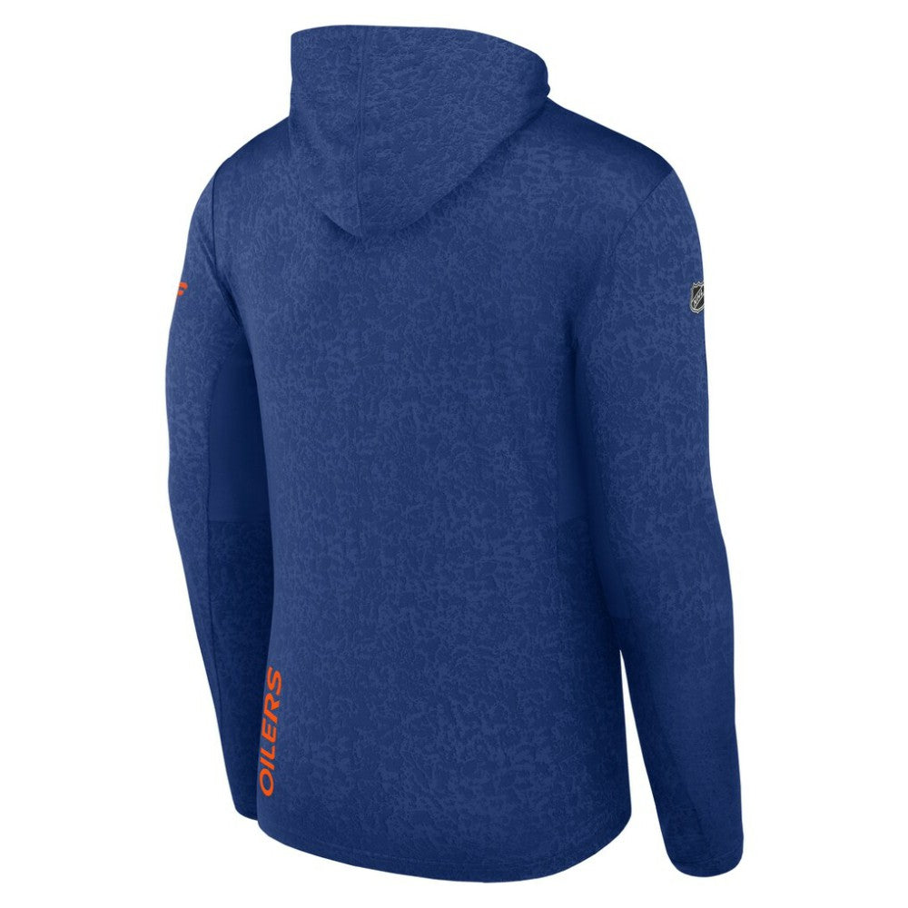 Edmonton Oilers Fanatics Authentic Pro Lightweight Pullover Hoodie - Royal | US 202688854