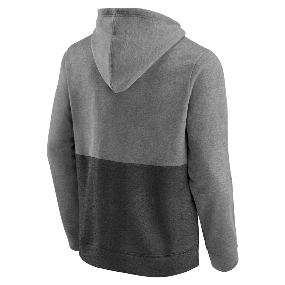 Los Angeles Kings Fanatics Block Party Signature Pullover Hoodie - Heather Gray/Heather Charcoal | US 202689206