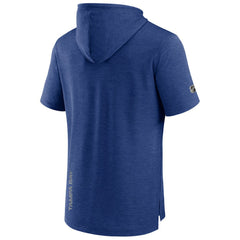 Tampa Bay Lightning Fanatics Authentic Pro Pullover Hoodie - Heather Blue | US 202689291