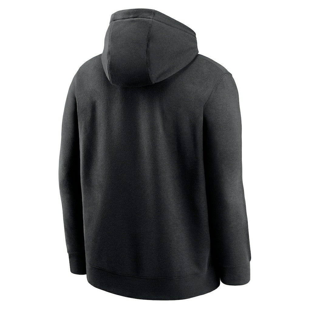 Philadelphia Eagles Club Fleece Pullover Hoodie - Black Hoodies