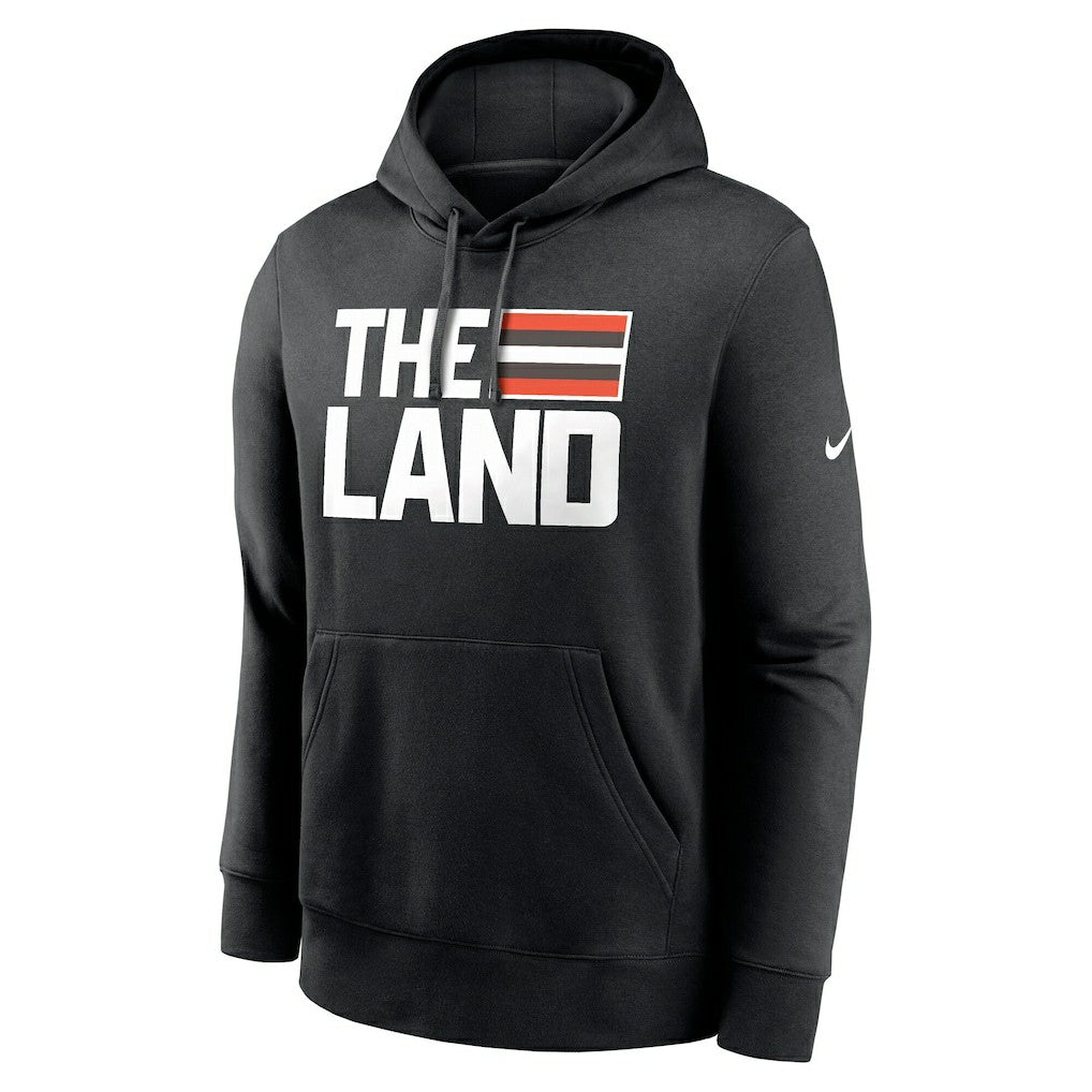 Cleveland Browns Local Pack Club Fleece Pullover Hoodie - Black Hoodies