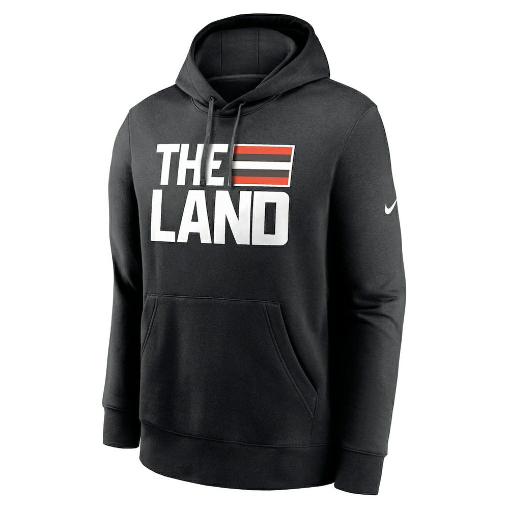 Cleveland Browns Local Pack Club Fleece Pullover Hoodie - Black Hoodies