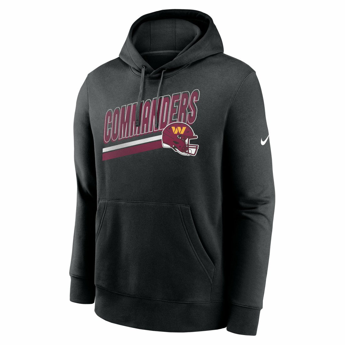 Washington Commanders Club Fleece Pullover Hoodie - Black Hoodies