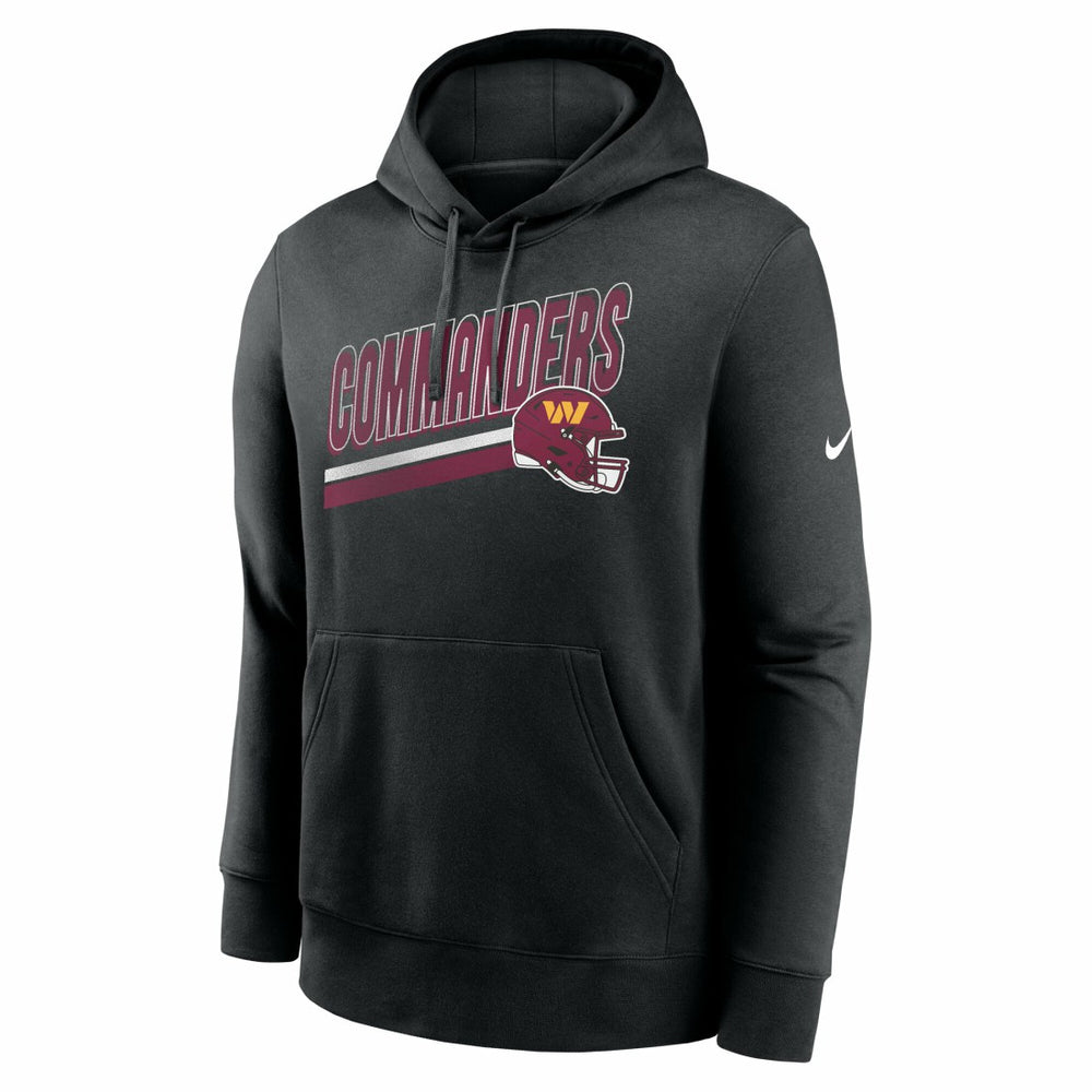 Washington Commanders Club Fleece Pullover Hoodie - Black Hoodies