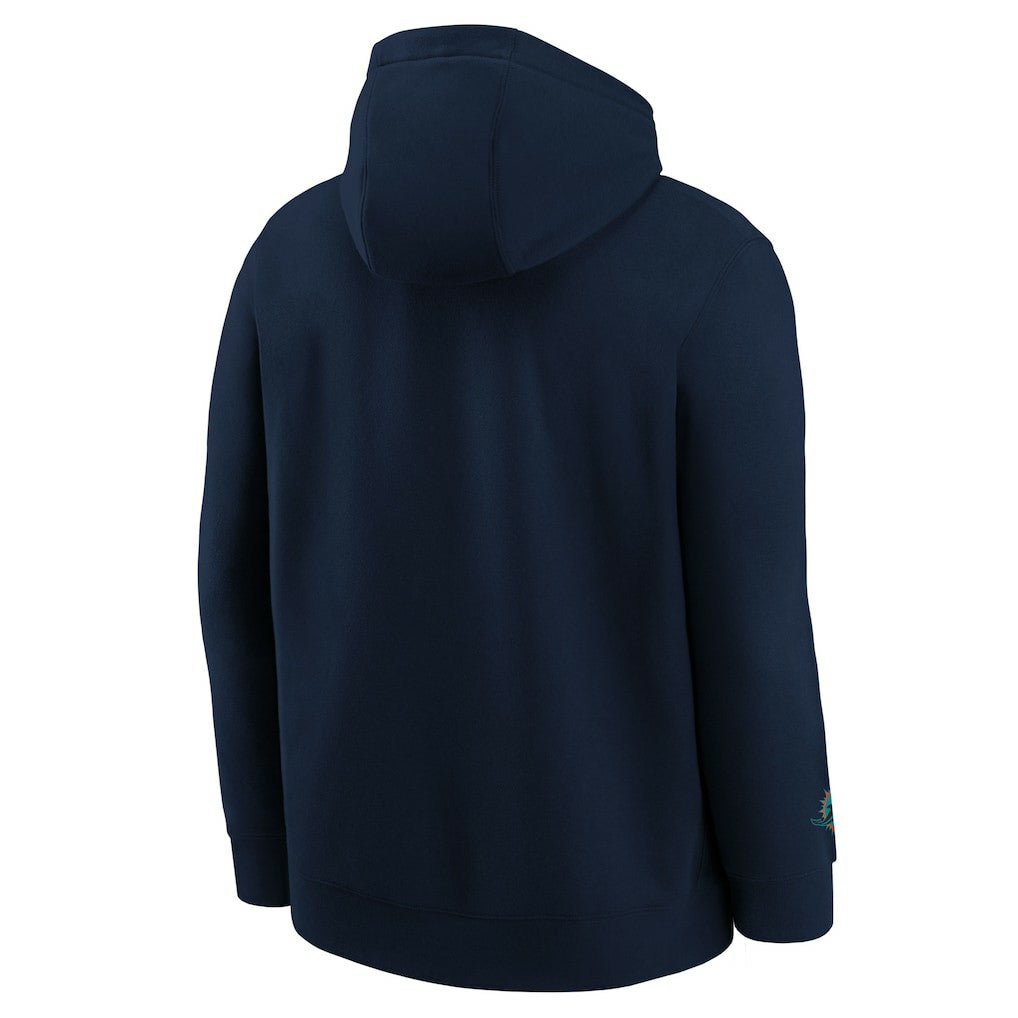 Miami Dolphins Youth 2025 Rivalries Collection Club Hoodie - Pitch Blue Hoodies