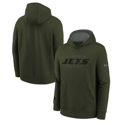 New York Jets Youth 2025 Rivalries Collection Club Hoodie - Gotham Green Hoodies
