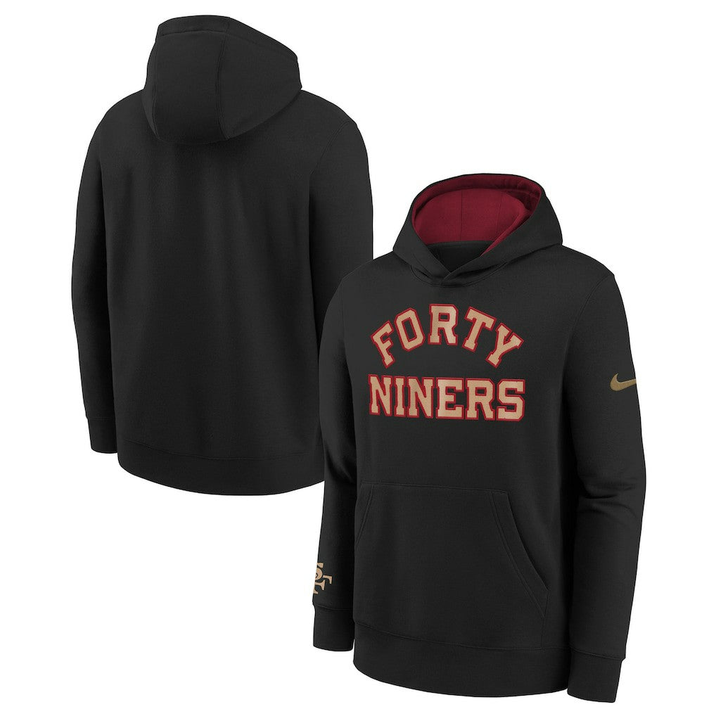 San Francisco 49ers Youth 2025 Rivalries Collection Club Hoodie - Black Hoodies