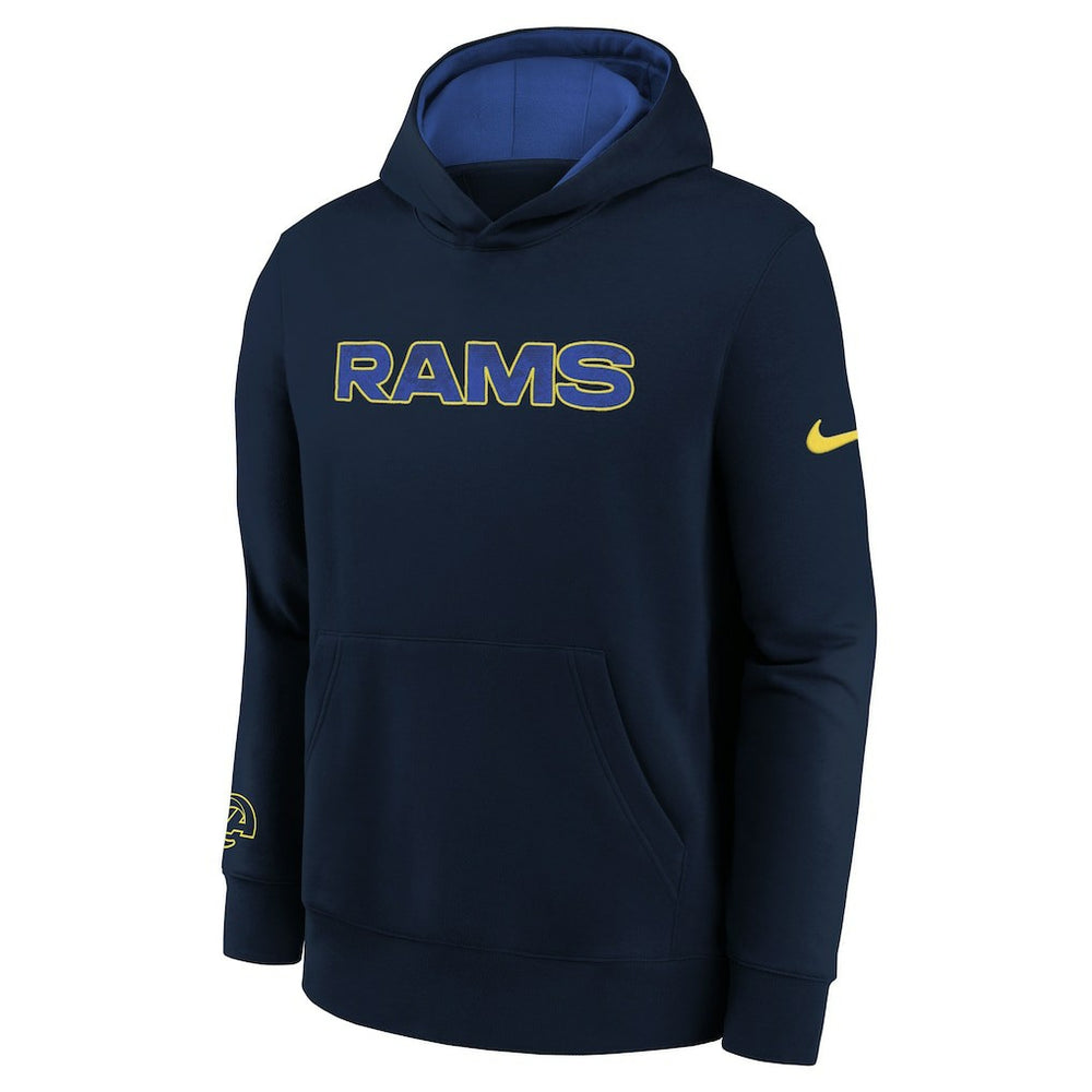 Los Angeles Rams Youth 2025 Rivalries Collection Club Hoodie - Midnight Blue Hoodies