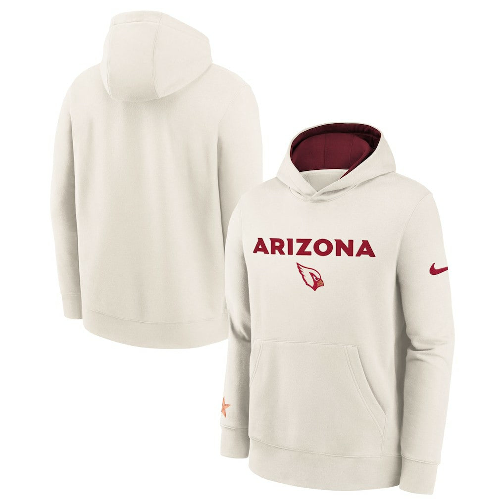 Arizona Cardinals Youth 2025 Rivalries Collection Club Hoodie - Natural Hoodies