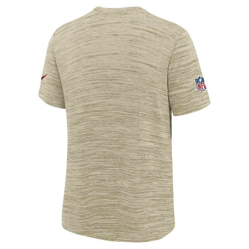 Arizona Cardinals Youth 2025 Rivalries Collection Sideline Velocity Dri-FIT T-Shirt - Natural T-shirts
