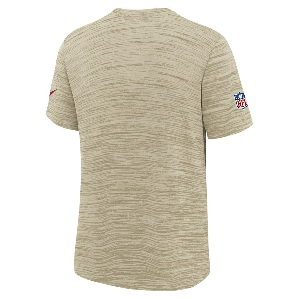 Arizona Cardinals Youth 2025 Rivalries Collection Sideline Velocity Dri-FIT T-Shirt - Natural T-shirts