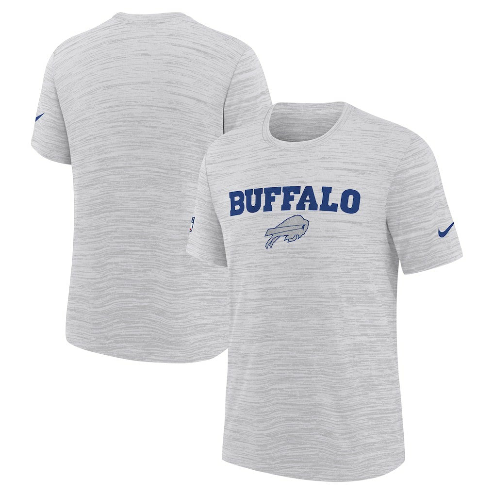 Buffalo Bills Youth 2025 Rivalries Collection Sideline Velocity Dri-FIT T-Shirt - White T-shirts