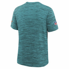 Miami Dolphins Youth 2025 Rivalries Collection Sideline Velocity Dri-FIT T-Shirt - Turbo Green T-shirts
