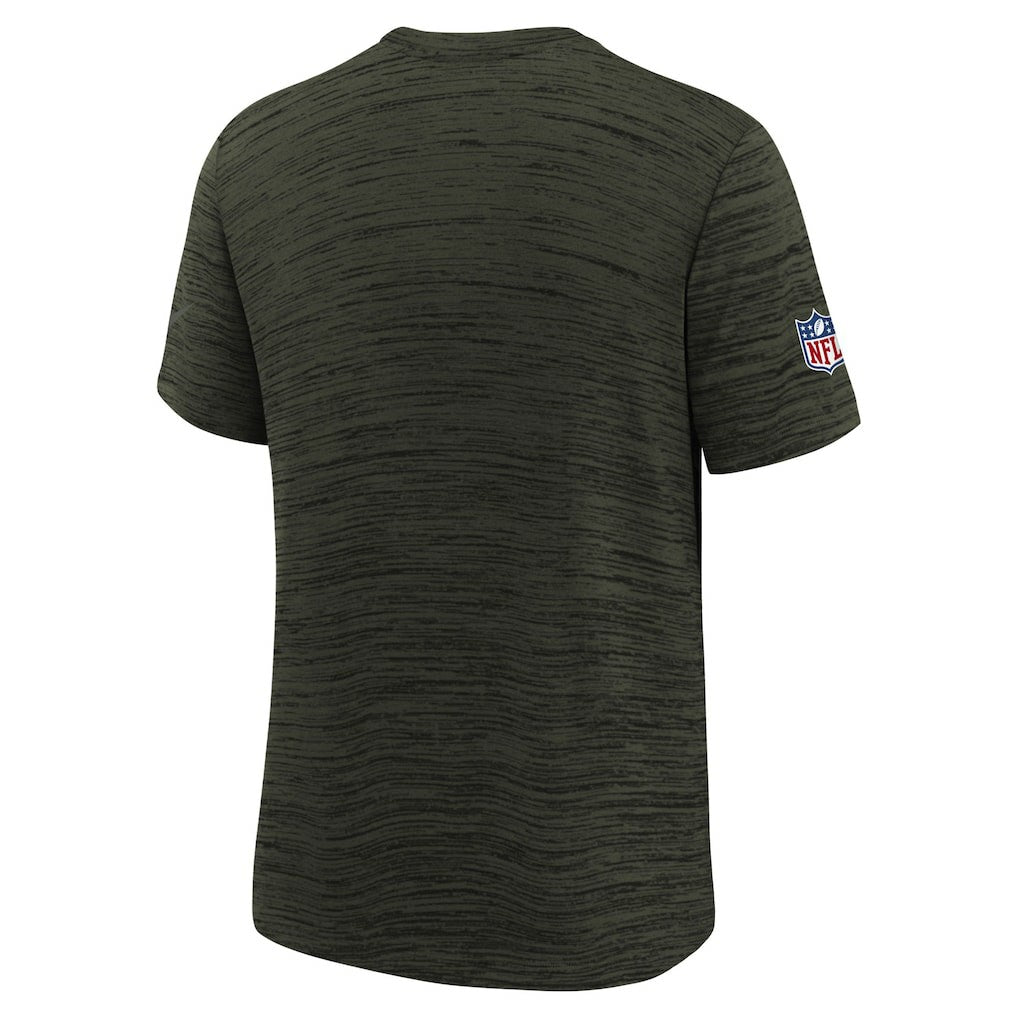 New York Jets Youth 2025 Rivalries Collection Sideline Velocity Dri-FIT T-Shirt - Gotham Green T-shirts