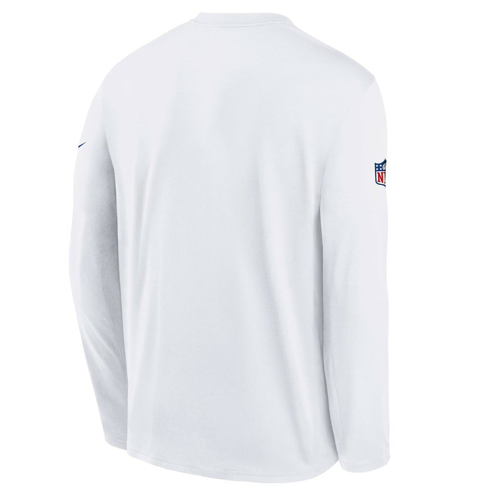 Buffalo Bills Youth 2025 Rivalries Collection Sideline Legend Dri-FIT Long Sleeve T-Shirt - White T-shirts