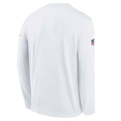 Buffalo Bills Youth 2025 Rivalries Collection Sideline Legend Dri-FIT Long Sleeve T-Shirt - White T-shirts