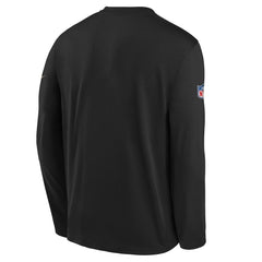 San Francisco 49ers Youth 2025 Rivalries Collection Sideline Legend Dri-FIT Long Sleeve T-Shirt - Black T-shirts