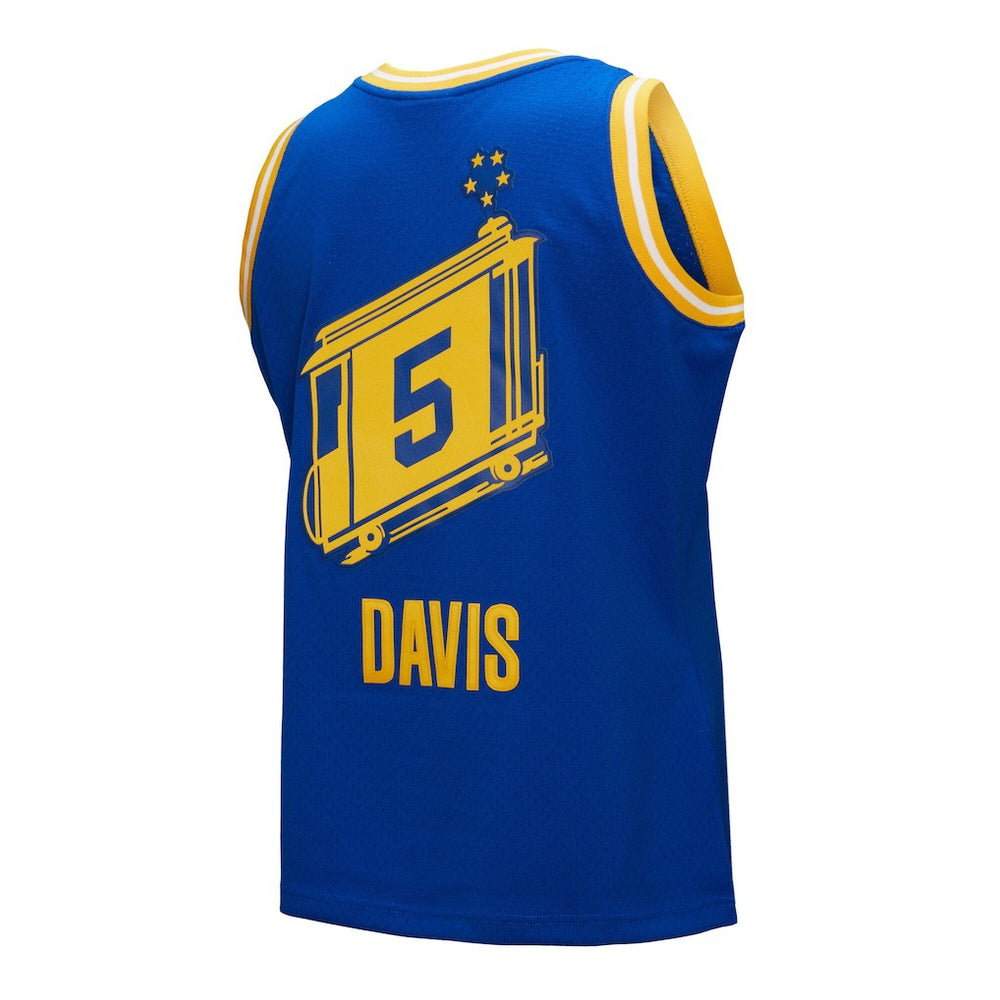 Baron Davis Golden State Warriors Hardwood Classics 2004/05 Swingman Jersey Royal - Mitchell & Ness