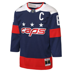 Alexander Ovechkin Washington Capitals Mitchell & Ness Youth 2018 NHL Stadium Series Power Play 2.0 Player Jersey - Navy | US 202689920