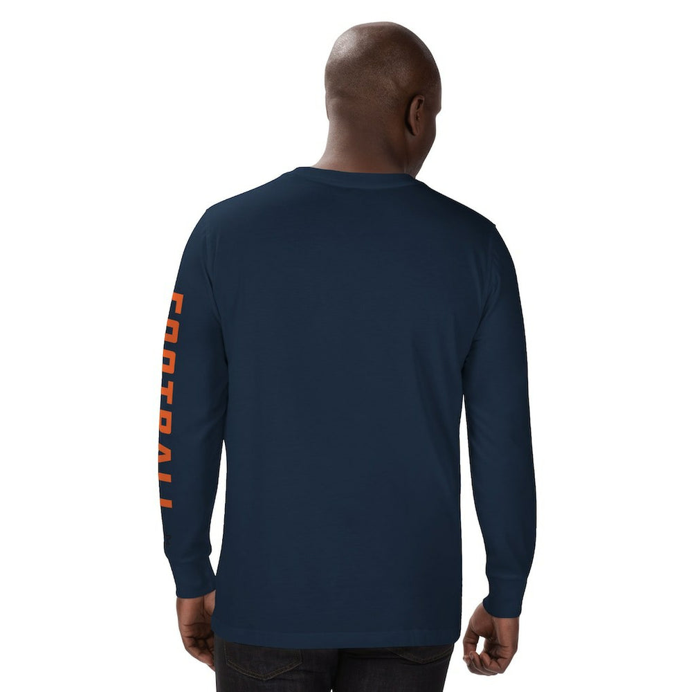 Chicago Bears Starter Half Time Long Sleeve T-Shirt - Navy T-shirts