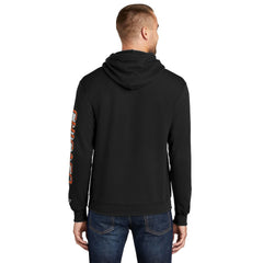 Chicago Bears Starter Wordmark Logo Pullover Hoodie - Black Hoodies