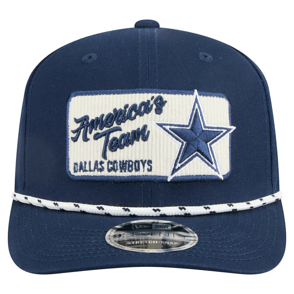Dallas Cowboys New Era Chant 9SEVENTY Adjustable Hat - Navy Hats