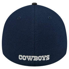 Dallas Cowboys New Era Visor Hit 39THIRTY Flex Hat - Navy/Black Hats