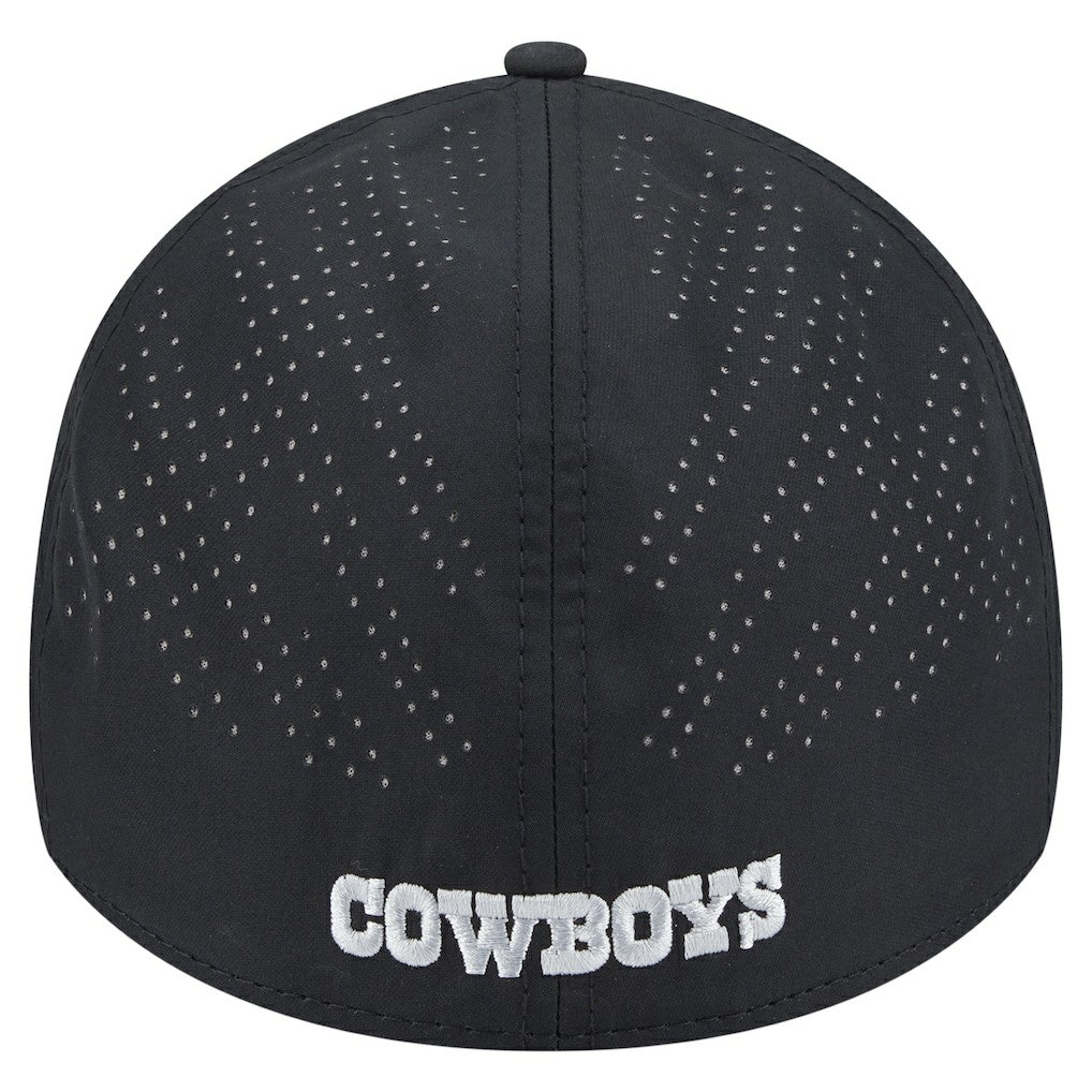 Dallas Cowboys New Era 39THIRTY Flex Hat - Black Hats