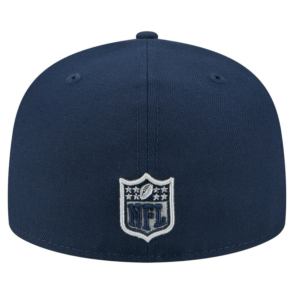 Dallas Cowboys New Era Oversized 59FIFTY Fitted Hat - Navy Hats