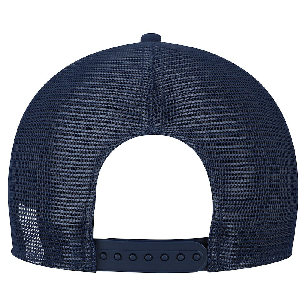 Dallas Cowboys New Era Cork Split Panel 9FIFTY Trucker Snapback Hat - Gray/Navy Hats