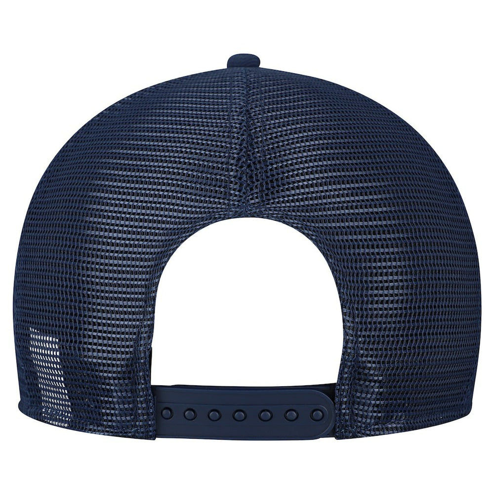 Dallas Cowboys New Era Cork Split Panel 9FIFTY Trucker Snapback Hat - Gray/Navy Hats