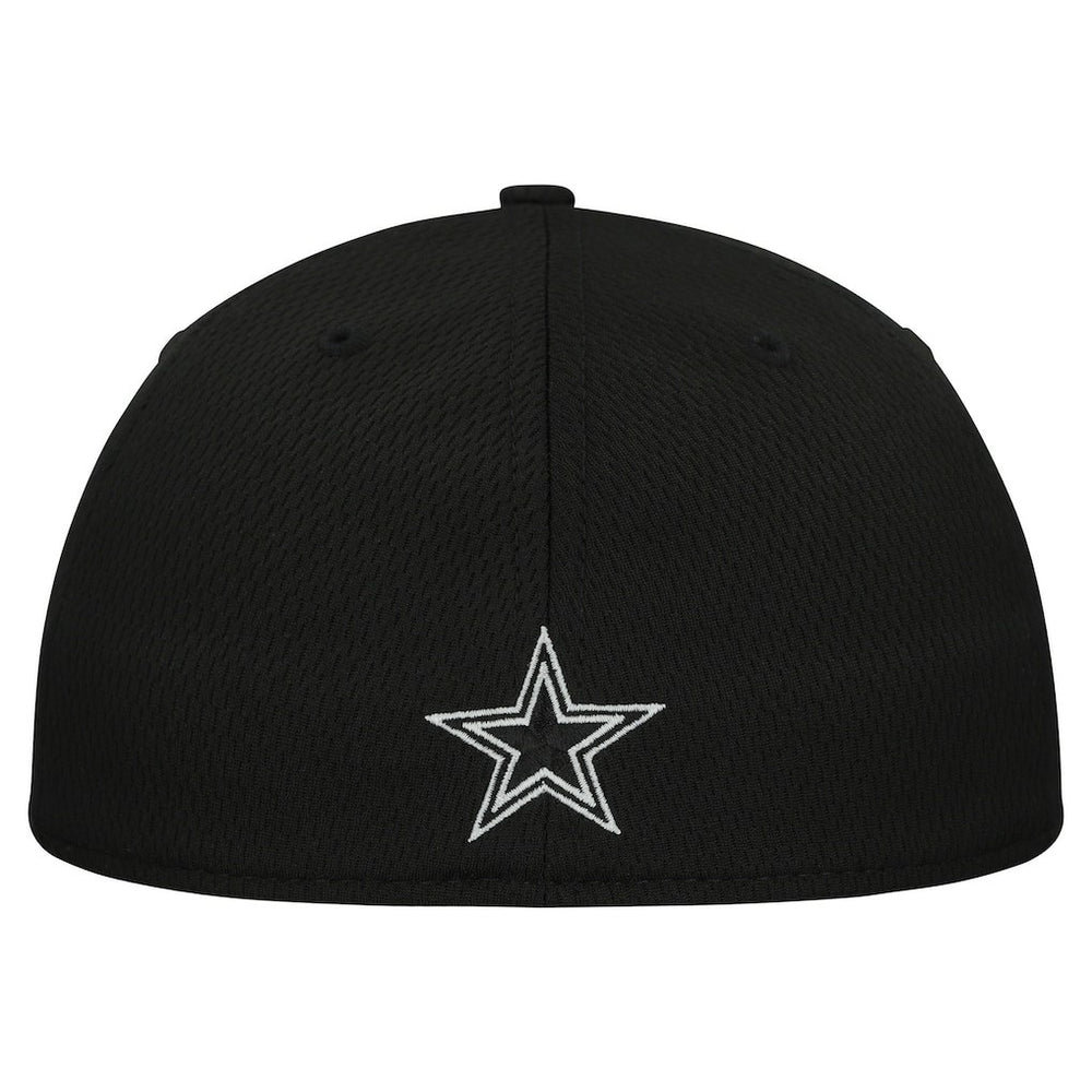 Dallas Cowboys New Era Scoreboard 39THIRTY Flex Hat - Black Hats