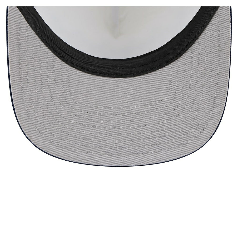 Dallas Cowboys New Era Cutout A-Frame 9FIFTY Snapback Hat - Cream/Navy Hats