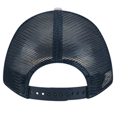 Dallas Cowboys New Era Linear A-Frame 9FORTY Adjustable Hat - Silver/Navy Hats