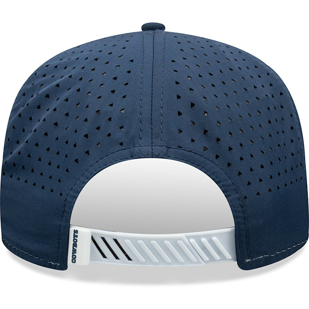 Dallas Cowboys New Era Established Patch 9SEVENTY Adjustable Hat - White/Navy Hats