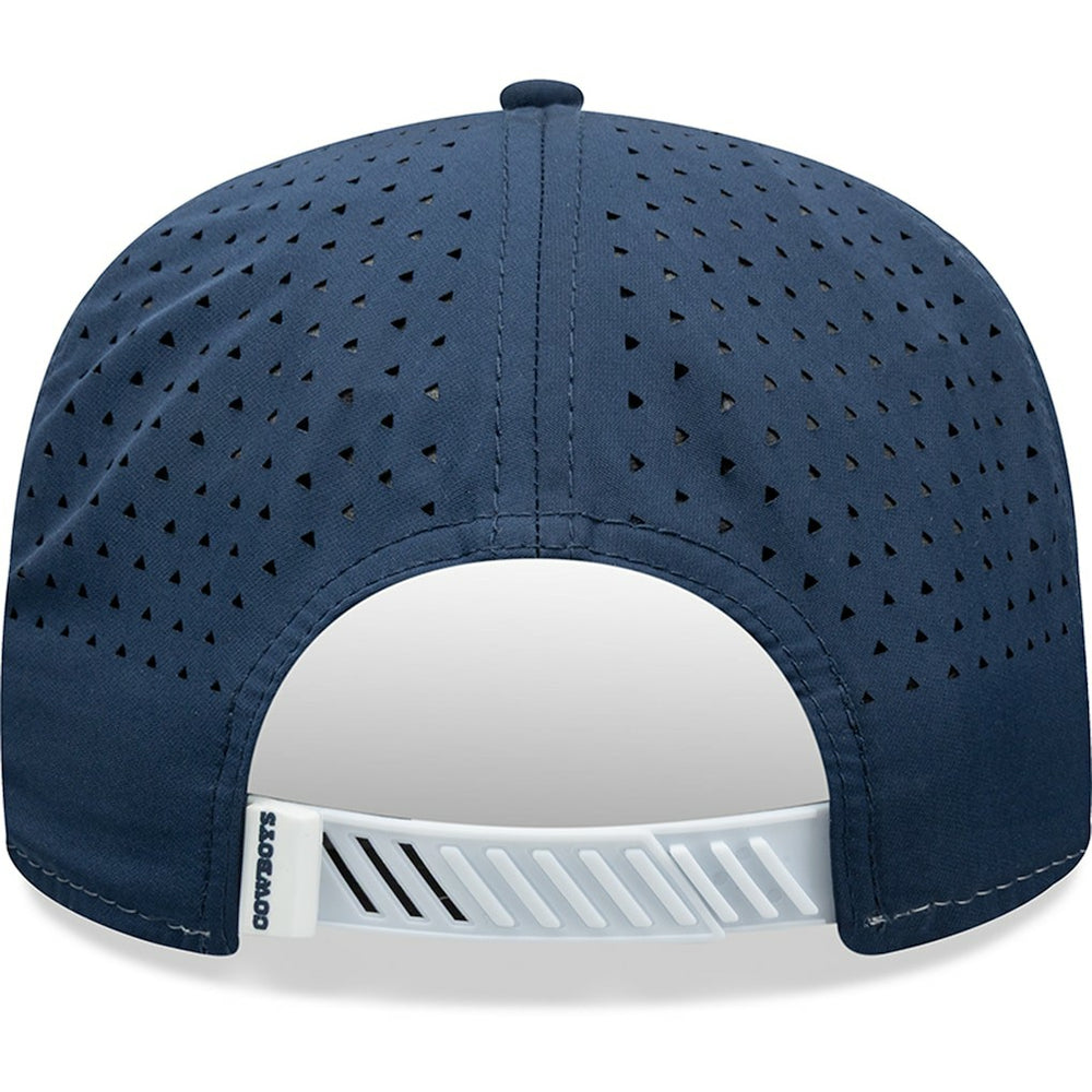 Dallas Cowboys New Era Established Patch 9SEVENTY Adjustable Hat - White/Navy Hats