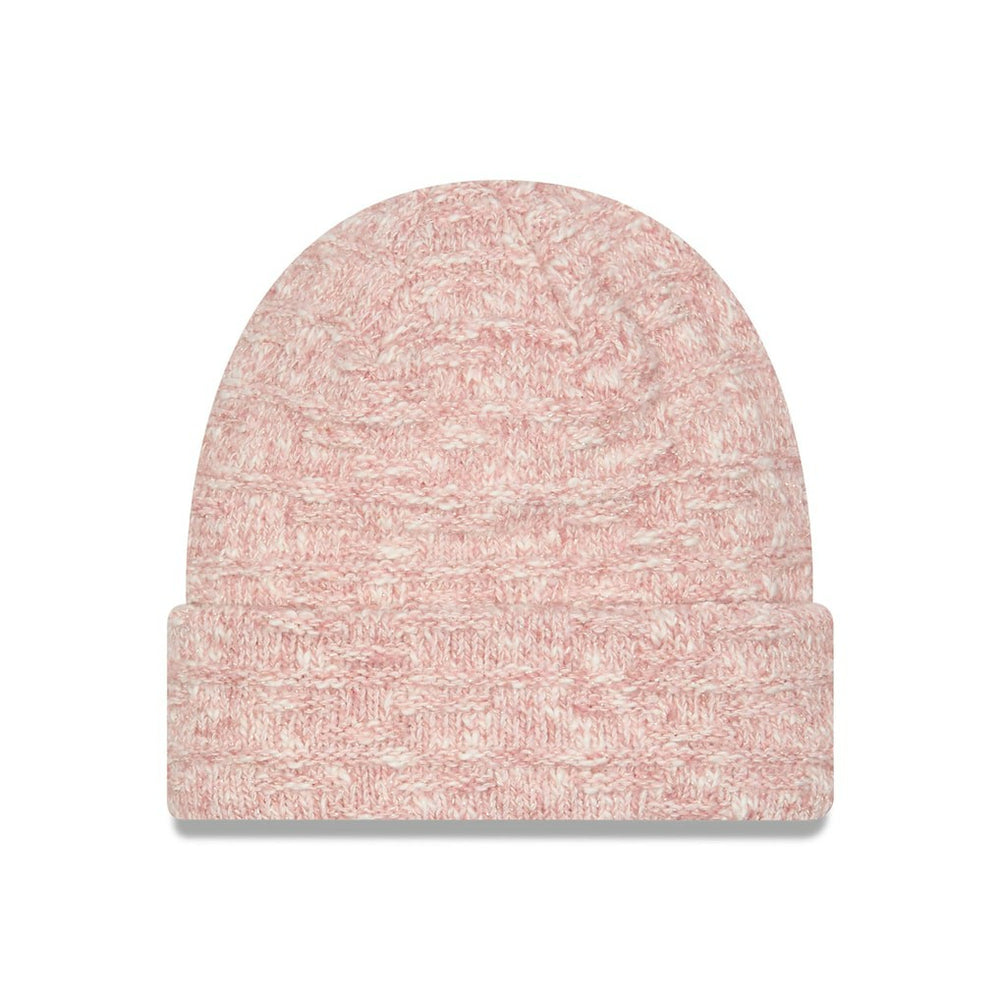 Dallas Cowboys New Era Women's Metallic Cuffed Knit Hat - Pink Hats